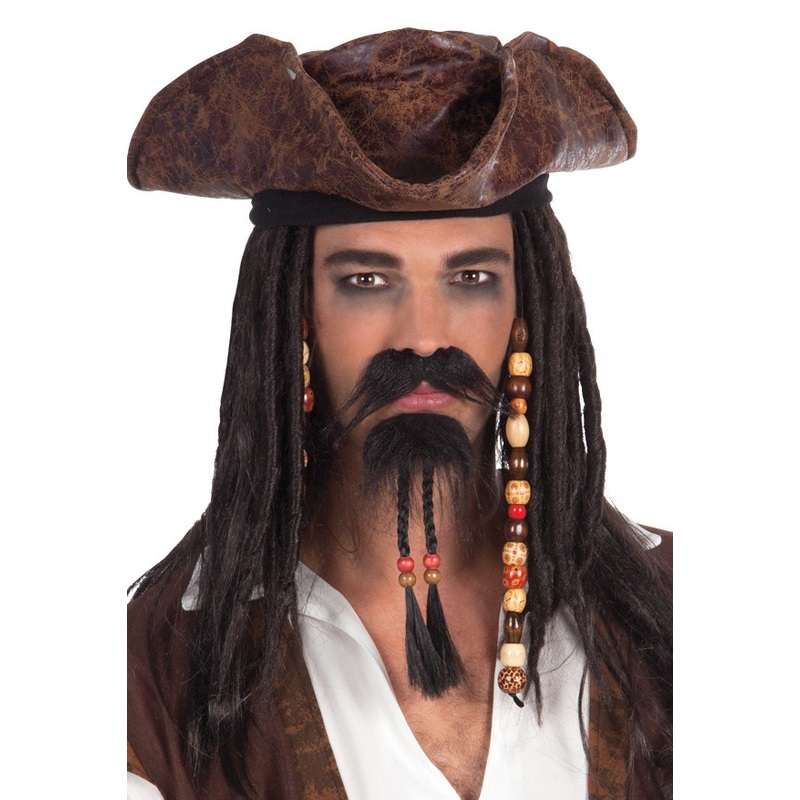 Mojack pirate mustache and goatee