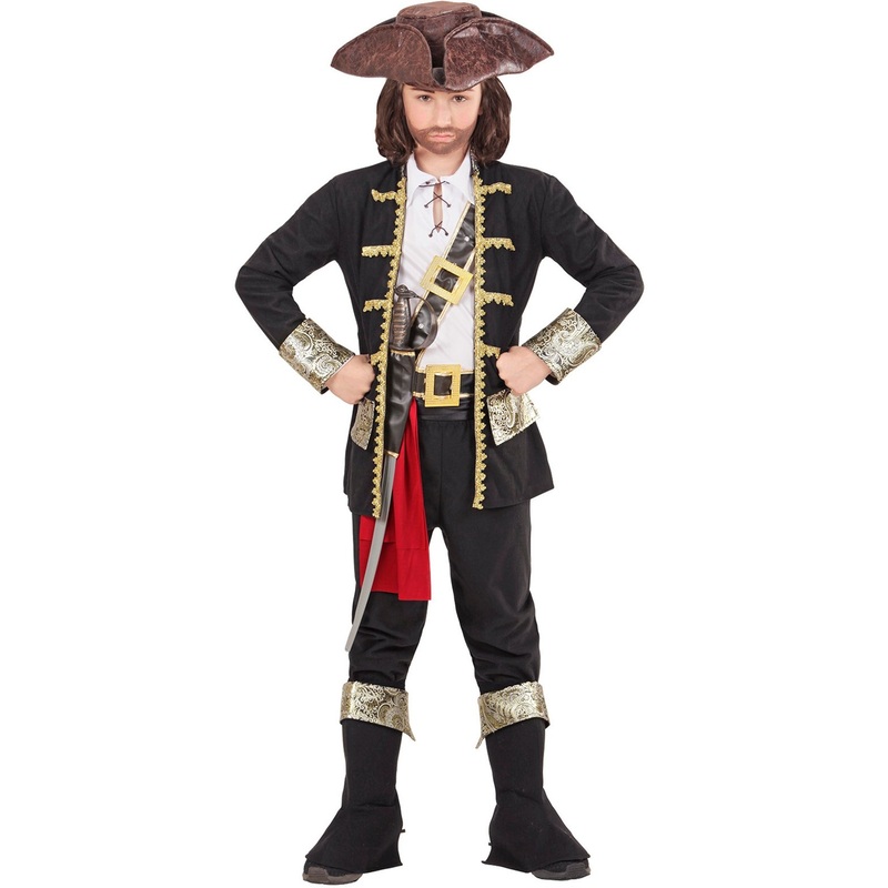 Paule pirate of the seas kids costume
