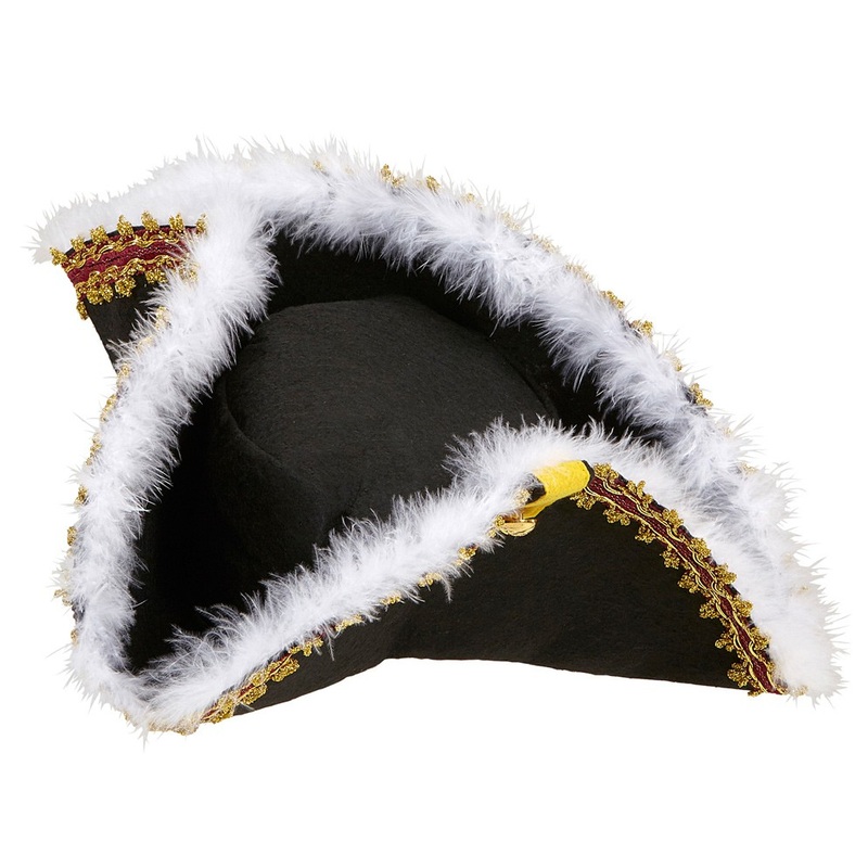 Pirate Admiral Tricorne Hat