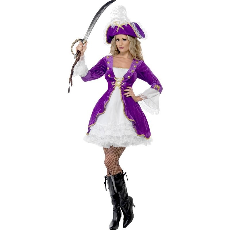 Pirate admiral viola ladies costume S