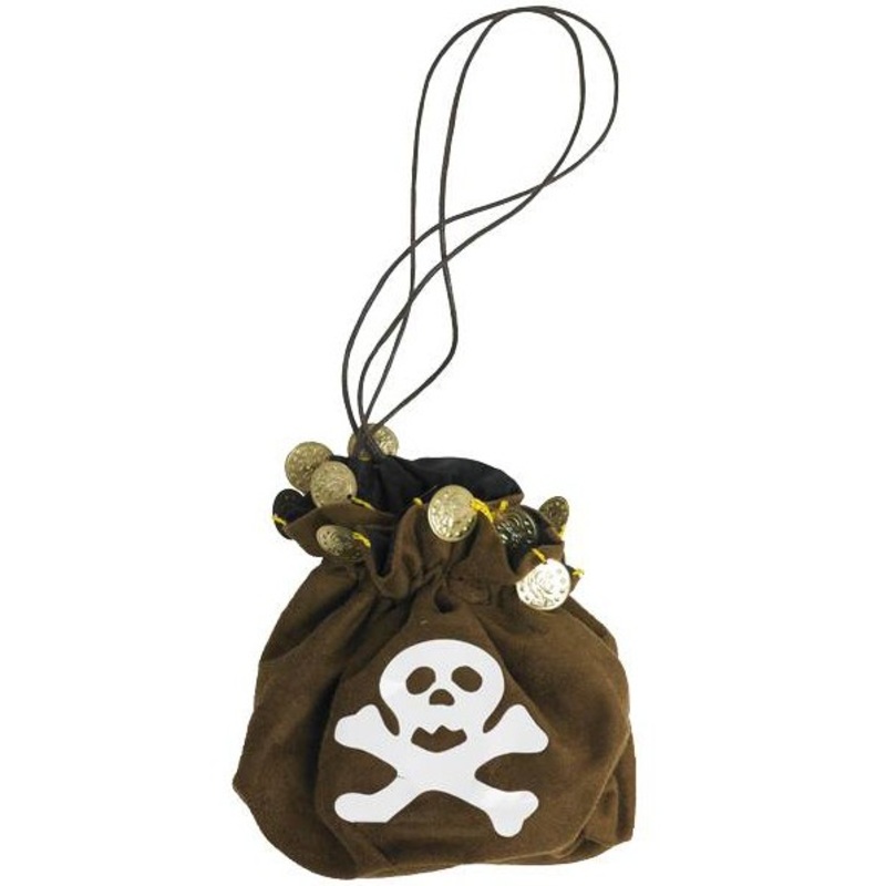 Pirate bag in gold coin style