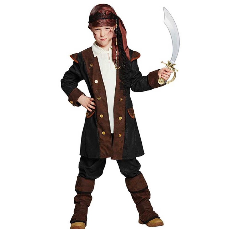 Pirate boy Captain Gregorius Stahlbart costume 104