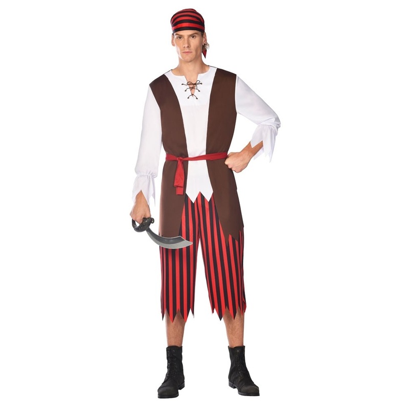 Pirate Dave Costume Men's S