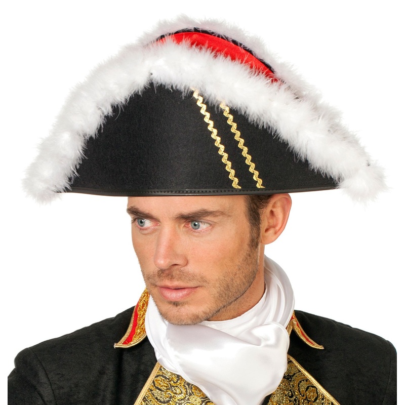 Plush pirate hat men