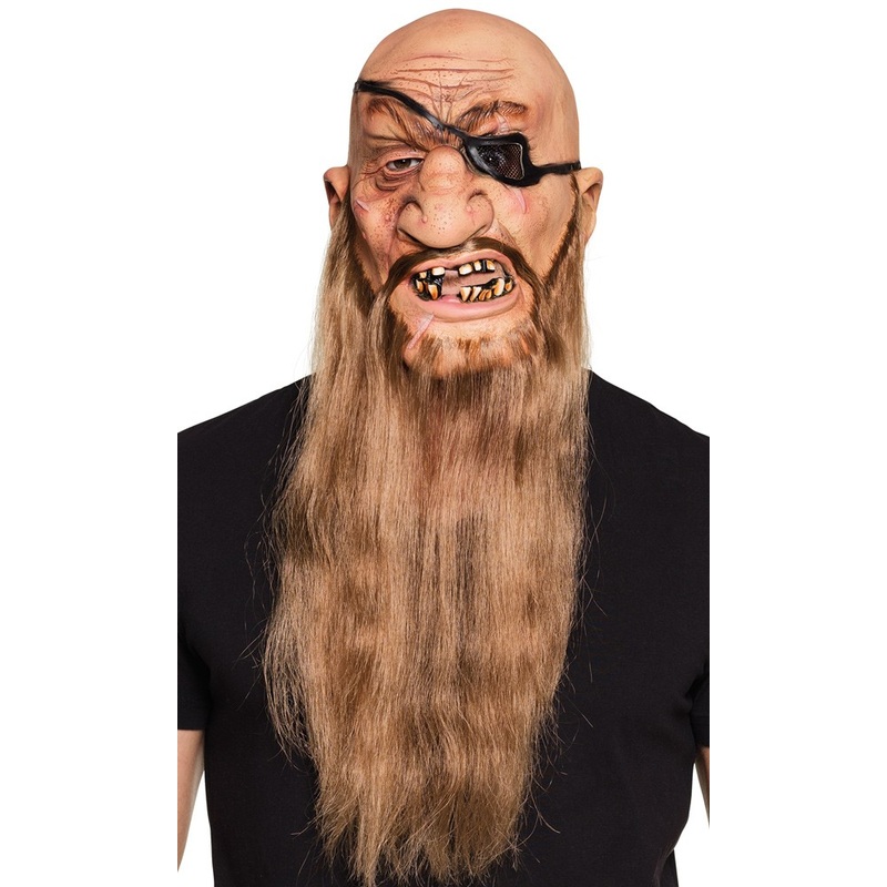 Scary pirate with beard