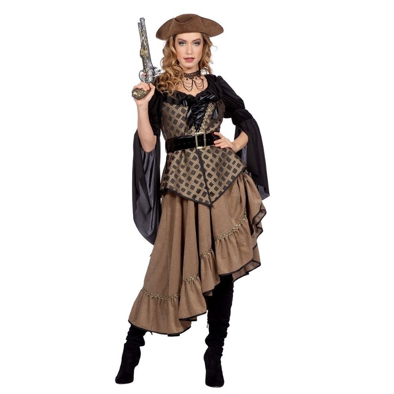 Taupe pirate dress deluxe