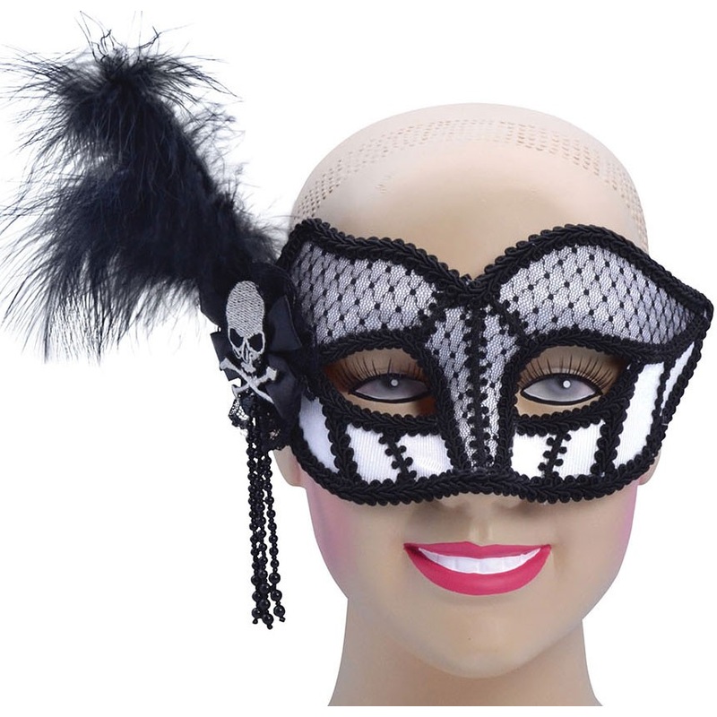 Venetian pirate eye mask