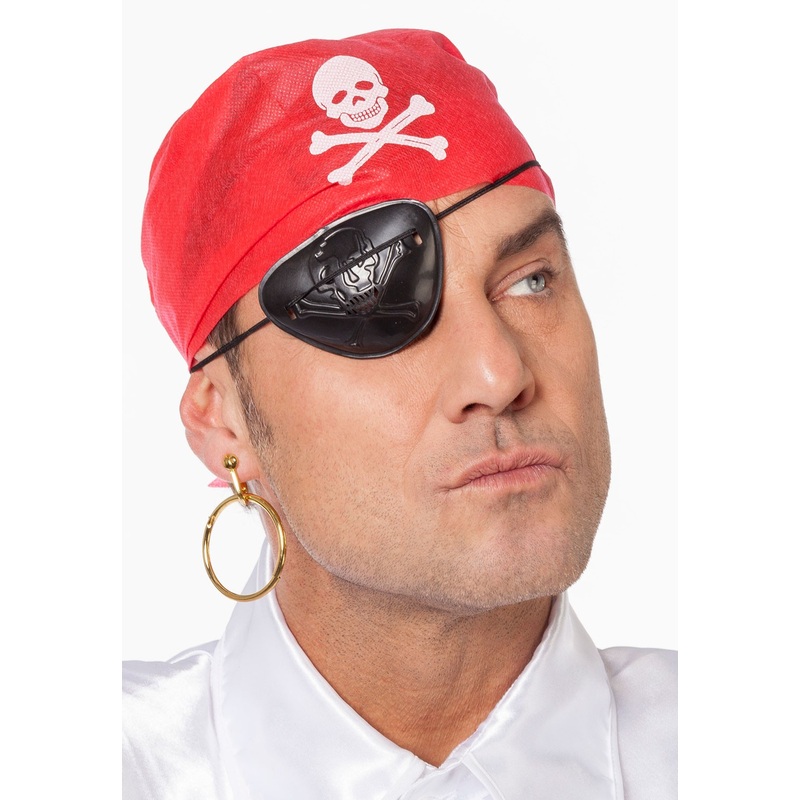 3-piece pirate costume accessories set