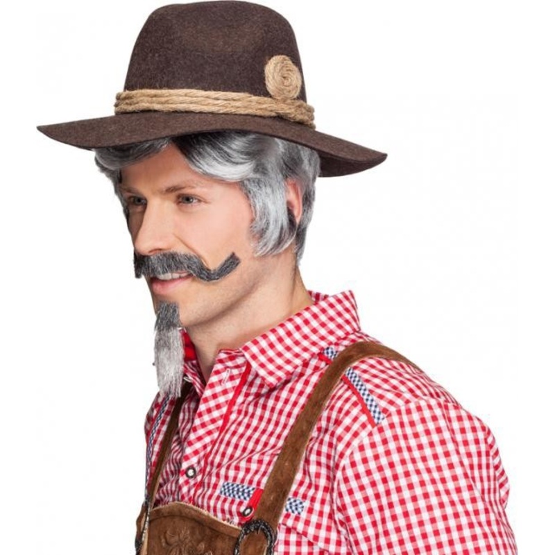 Brown Fritzel traditional hat 56
