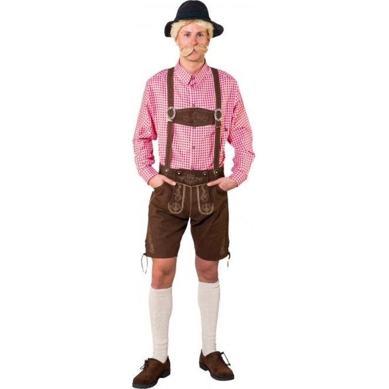 Brown traditional trousers Anton 48