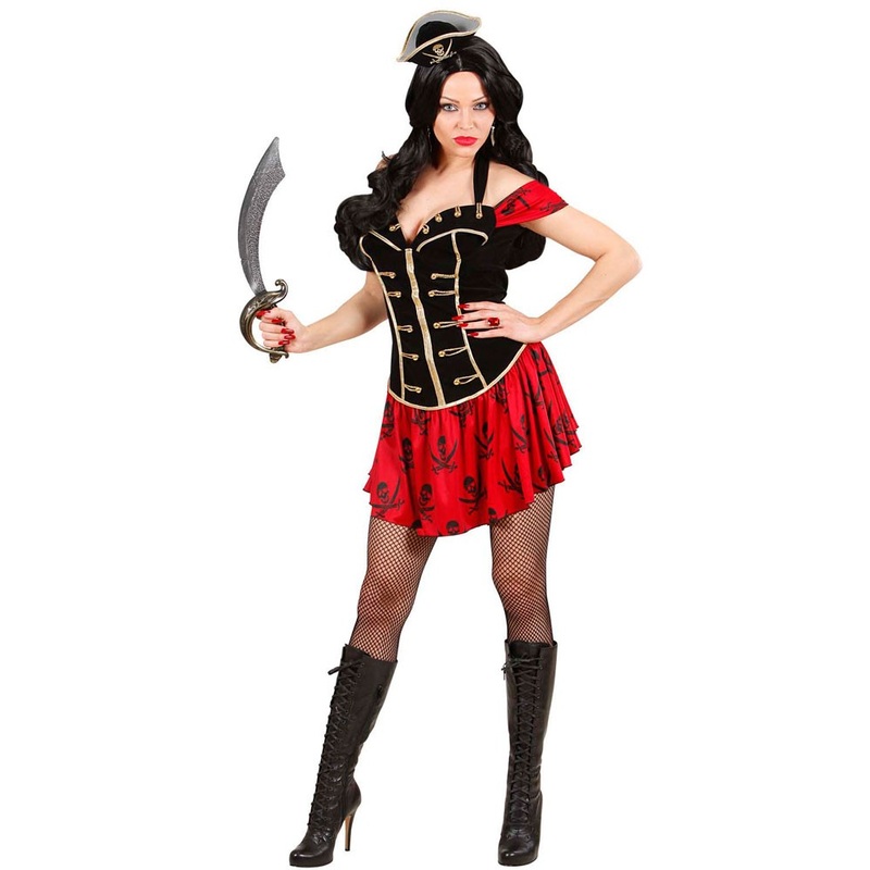 Buccaneer pirate ladies costume S