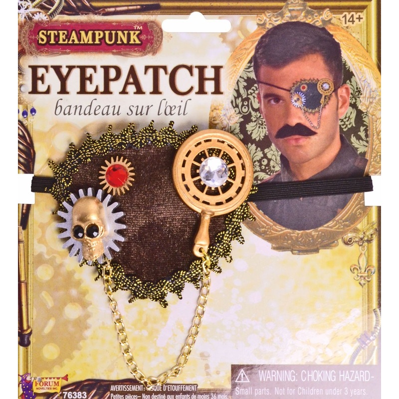 Captain Forte Steampunk eye patch