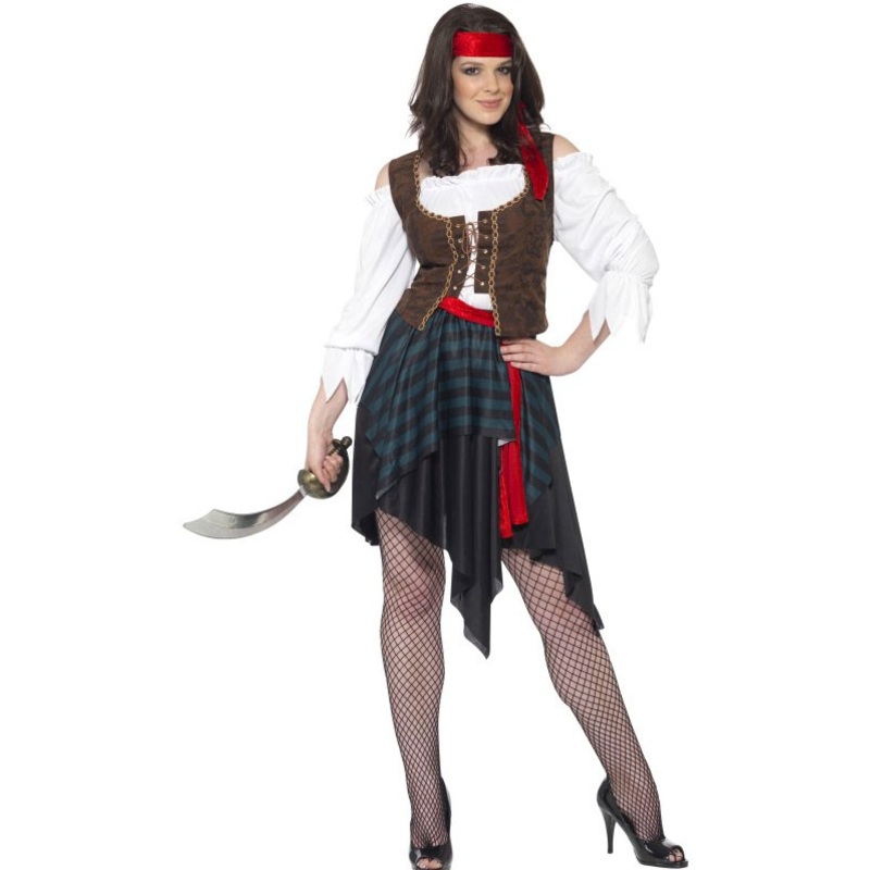 Margaretta pirate rebel costume S