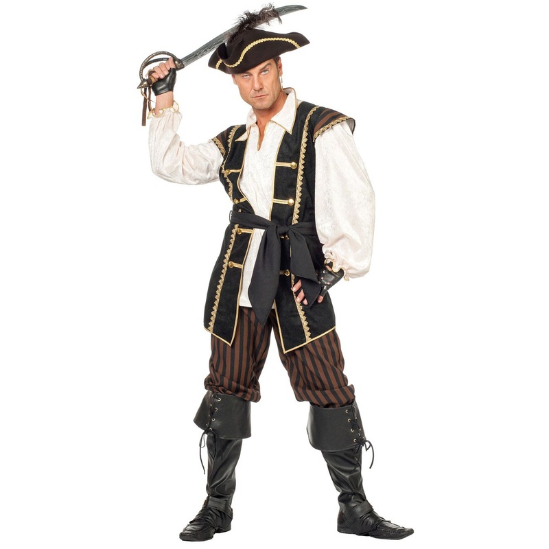 Murderous pirate mens costume 48