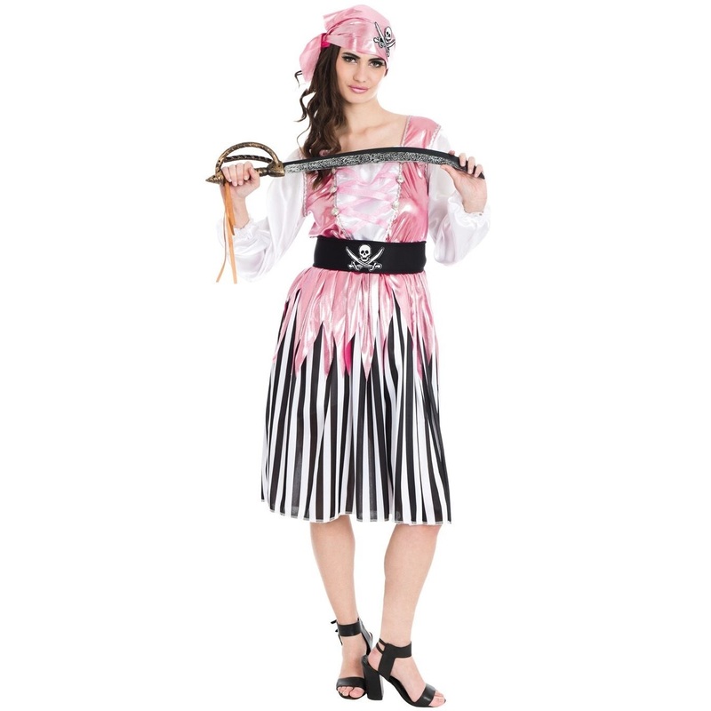 Pinky Pirate Paula costume for women XS