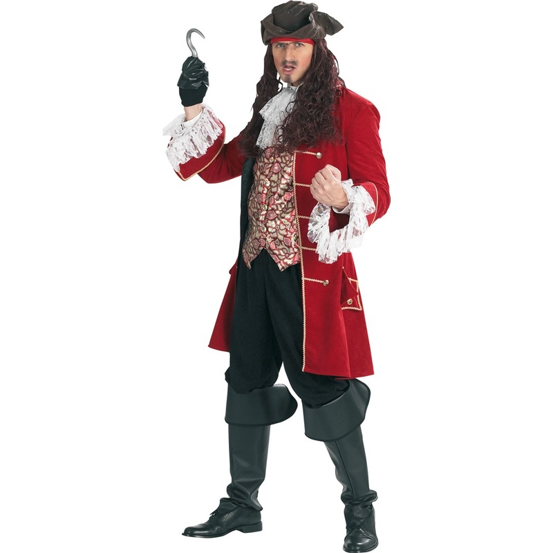 Pirate captain men's costume 50