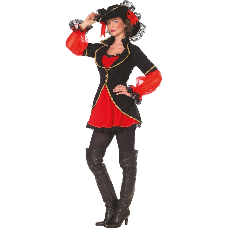 Pirate Lady Jackie Deluxe Costume 36