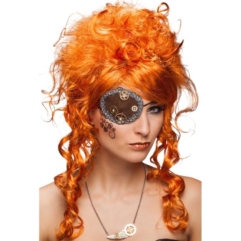 Steampunk pirate lady eye patch