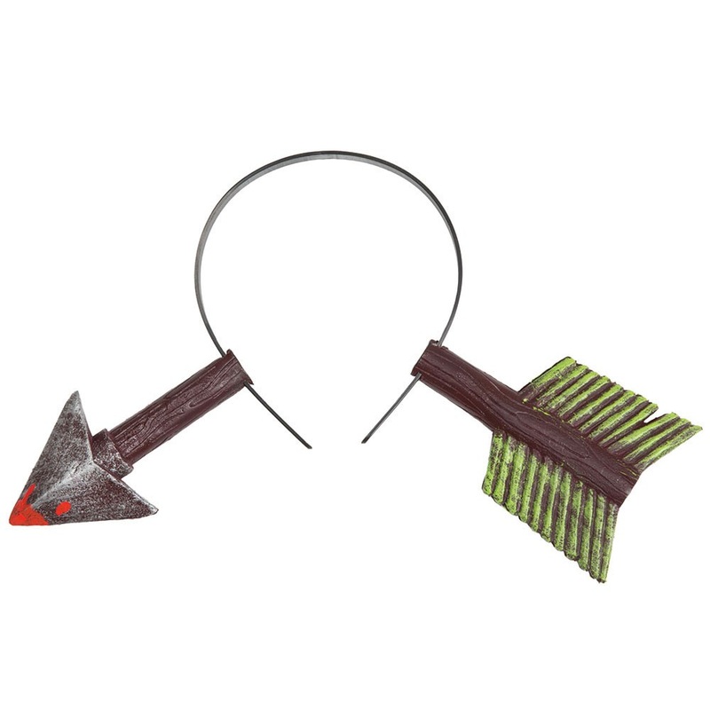 Arrow through head headband