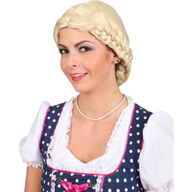 Blonde Ottilie braided hairstyle wig