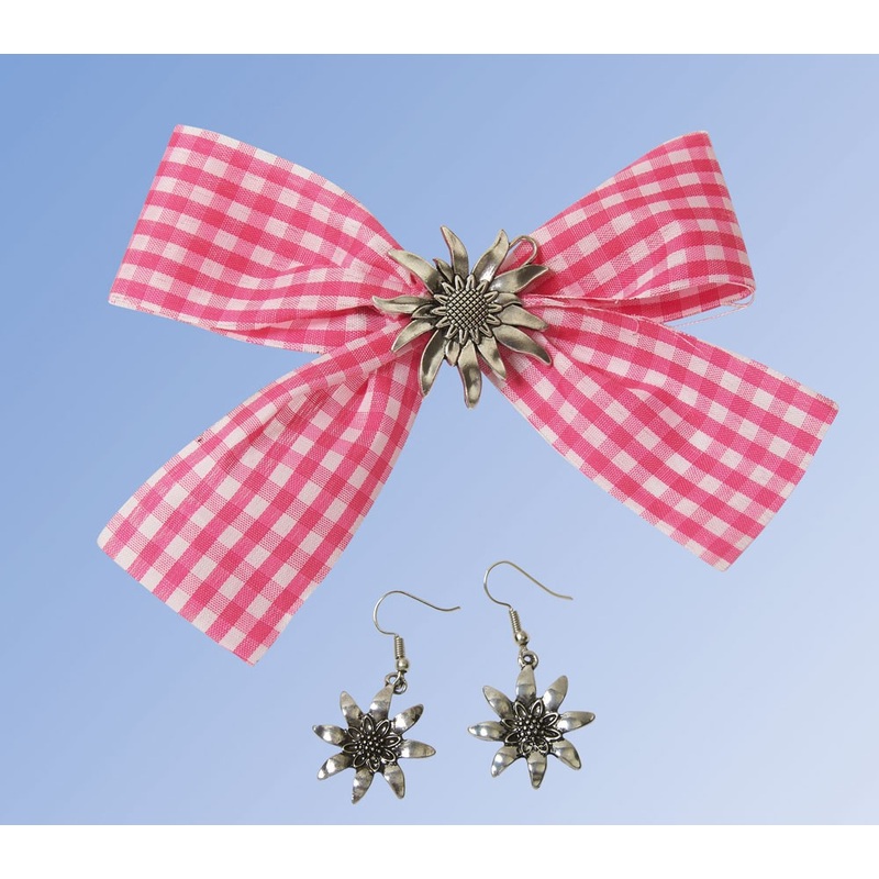 Costume jewelry Pink Set of 2 pieces