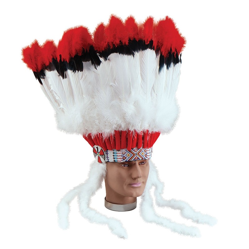 Feather headdress Indian chief