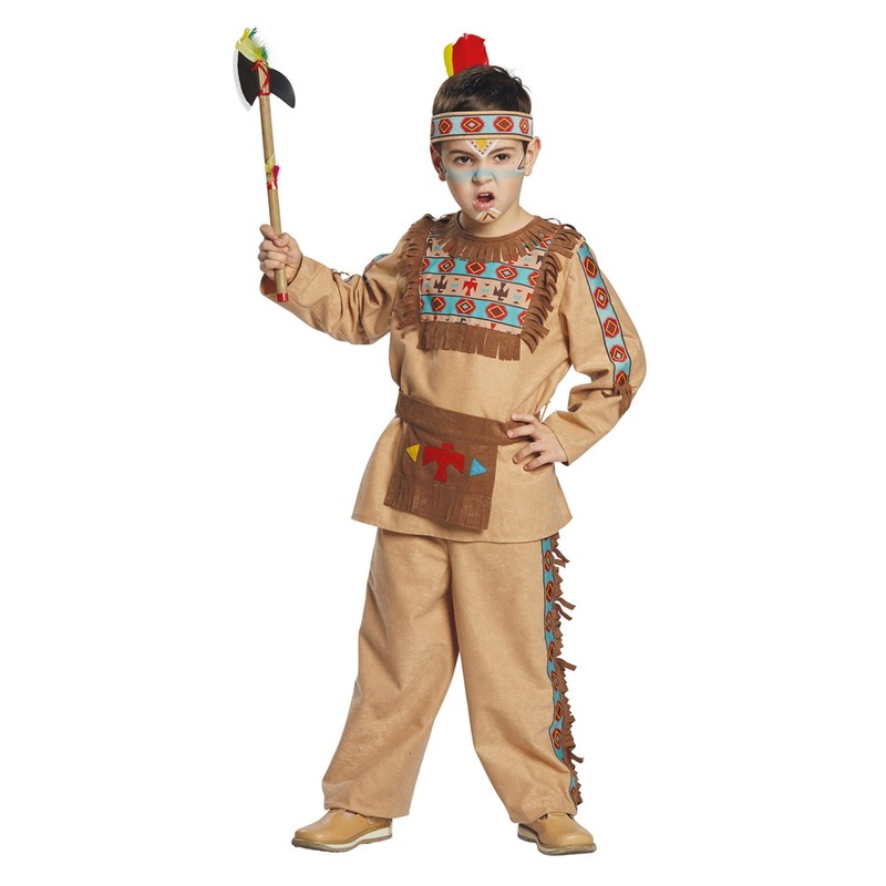 Hawk's eye Indian warrior child costume 104