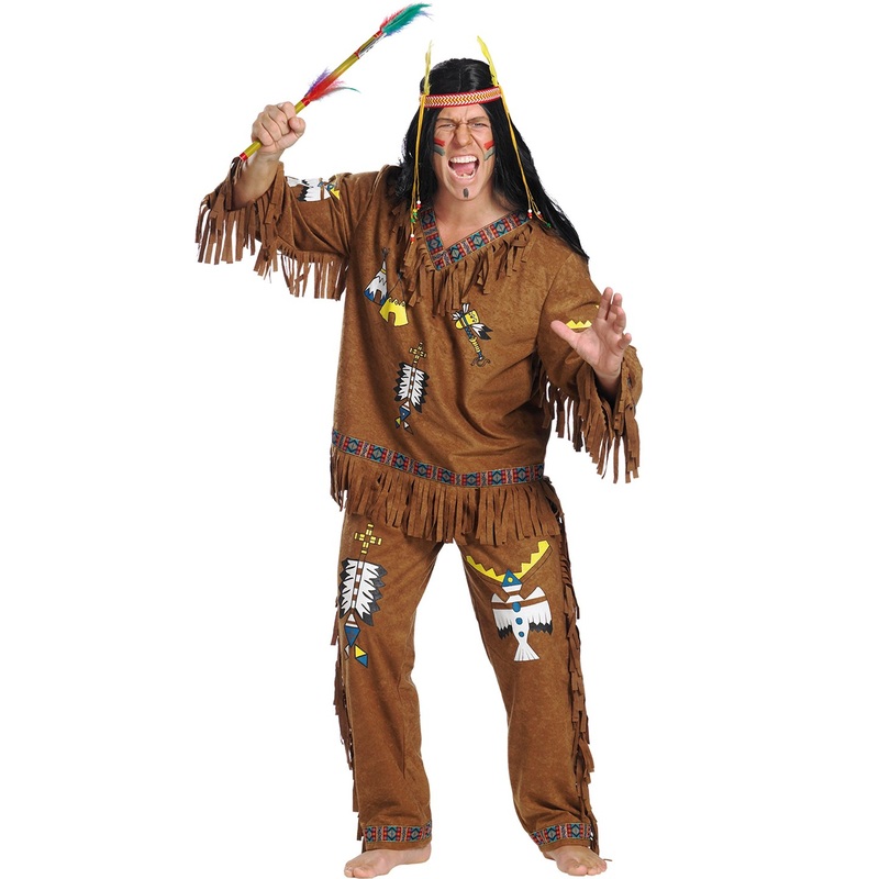 Indian mens costume Big Wolf 50