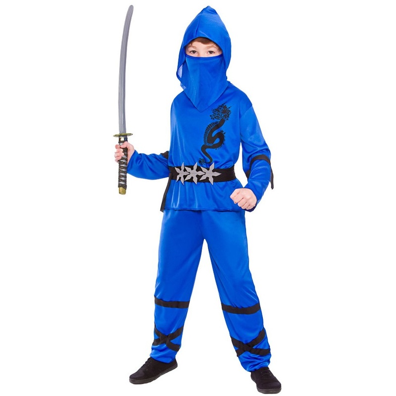 Japanese dragon fighter child costume S