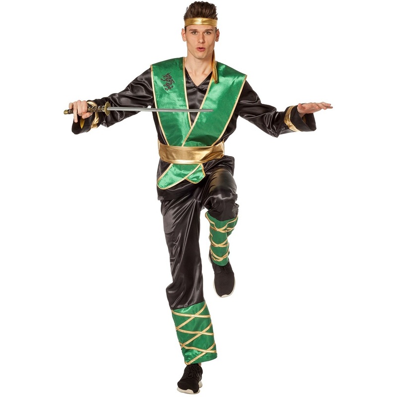 Ninja fighter Masao men's costume 48