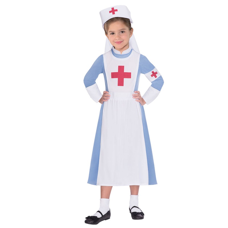 Vintage Nurse Girl Costume