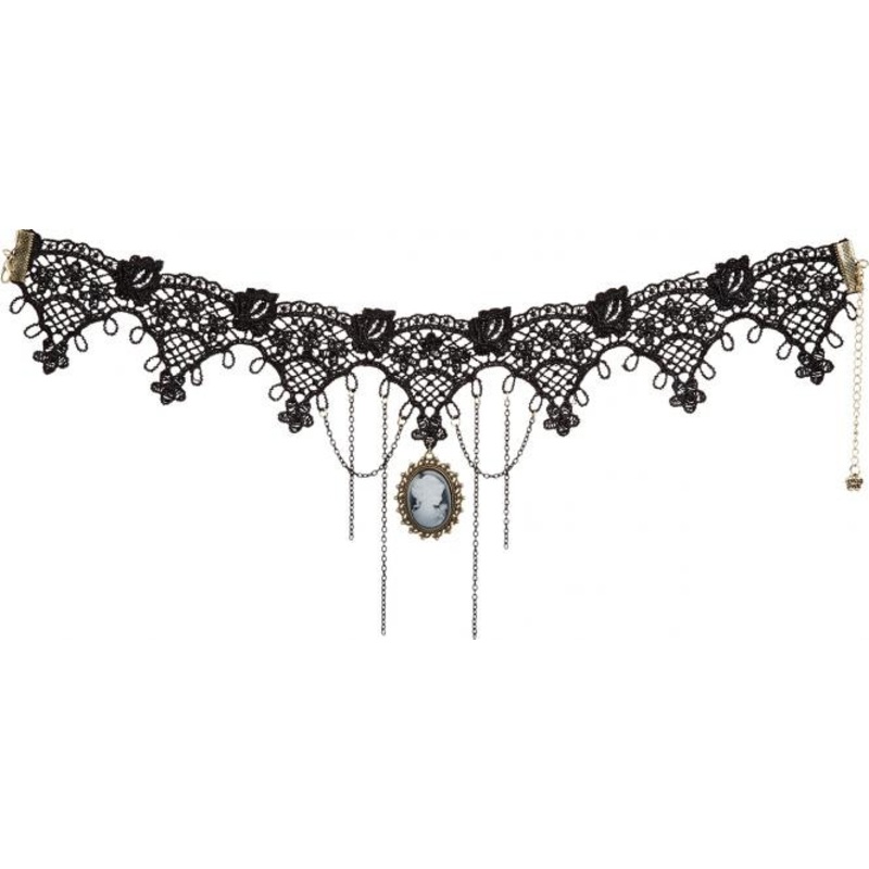 Baroque Gothic lace collar