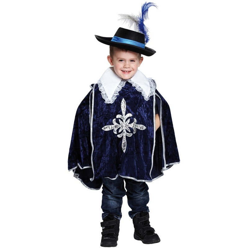 Blue offspring musketeer kids costume 104