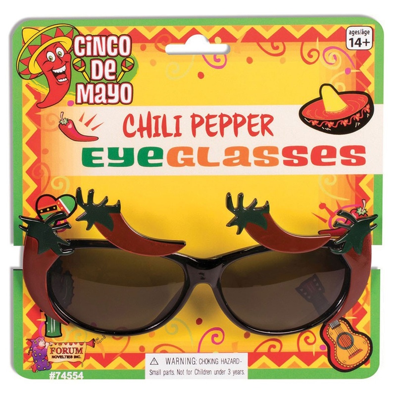 Chilli Pepper party glasses
