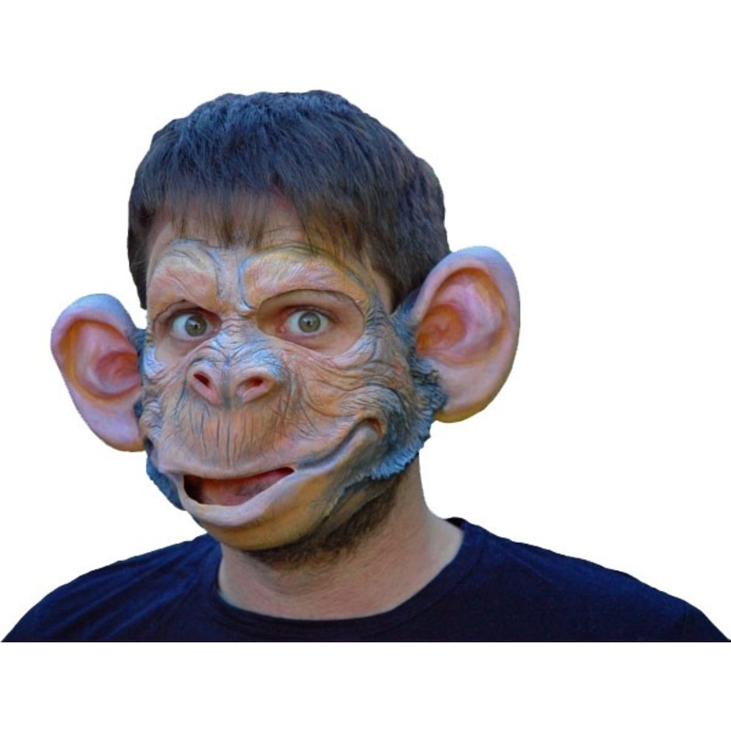 Chimpanzee latex mask