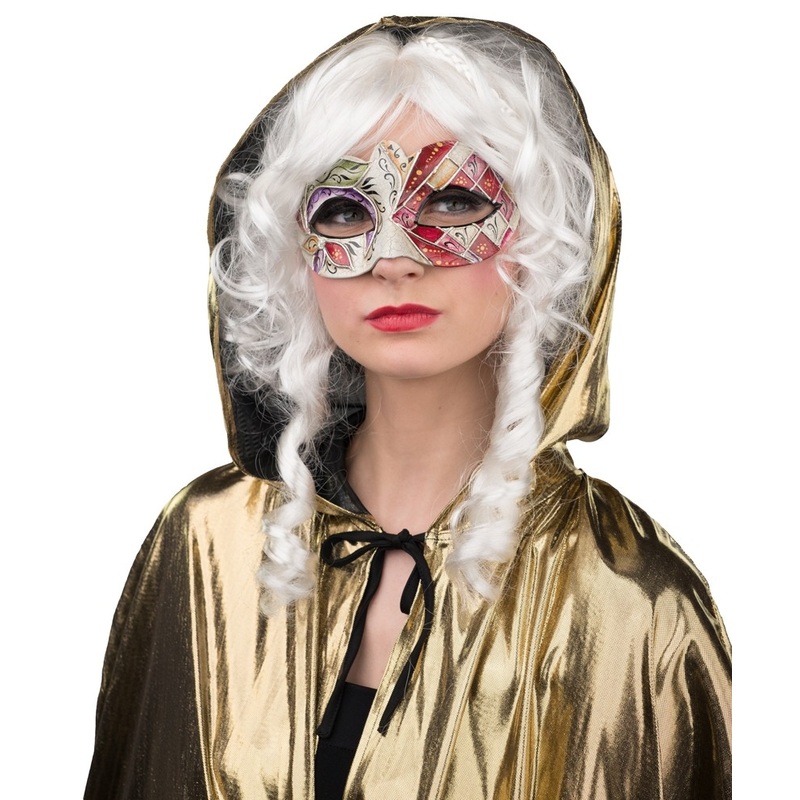 Colombina mask harlequin