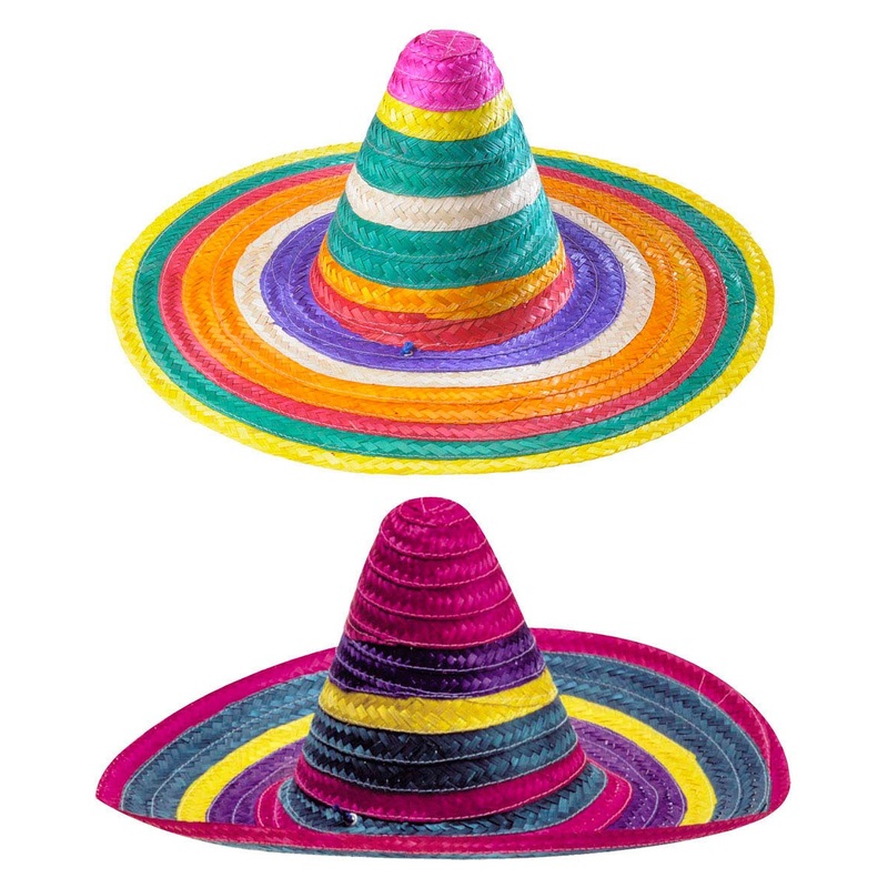 Colorful multicolor sombrero Pablo
