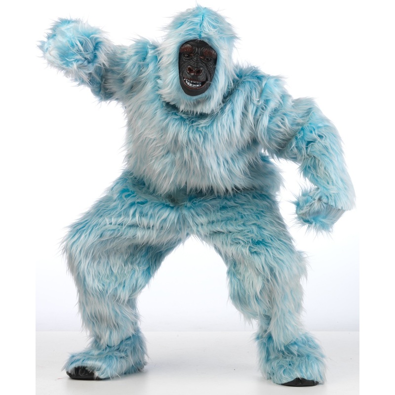 Ice blue yeti costume M