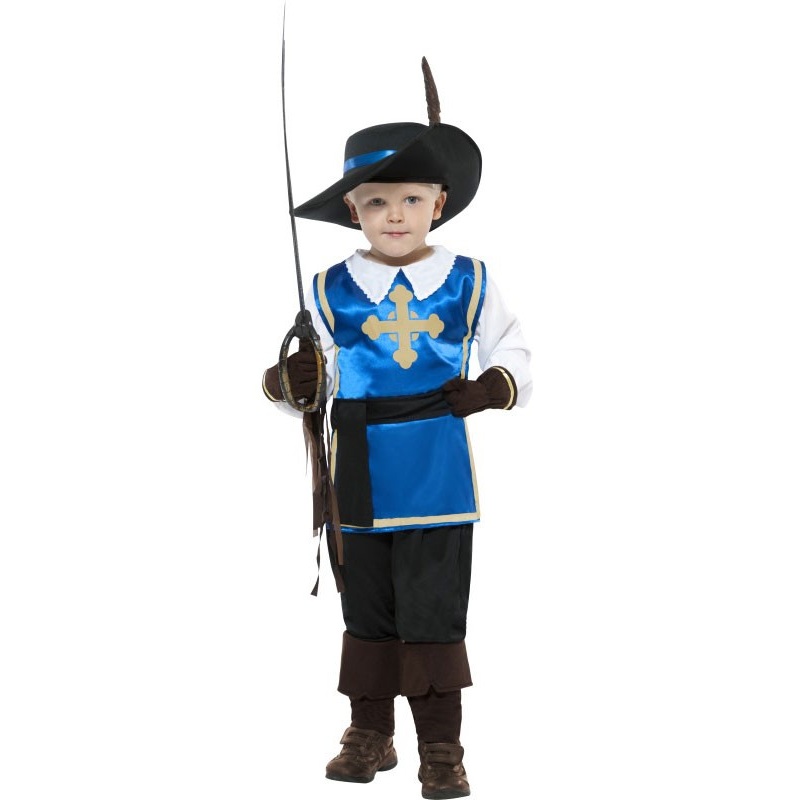 Little musketeer Aramis child costume