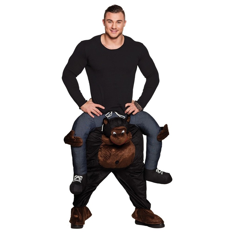 Manki monkey piggyback costume
