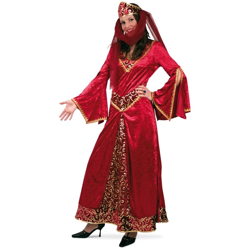 Medieval Queen Beatrice ladies costume 38