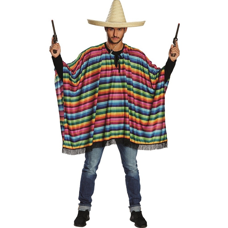 Mexican Elias poncho men