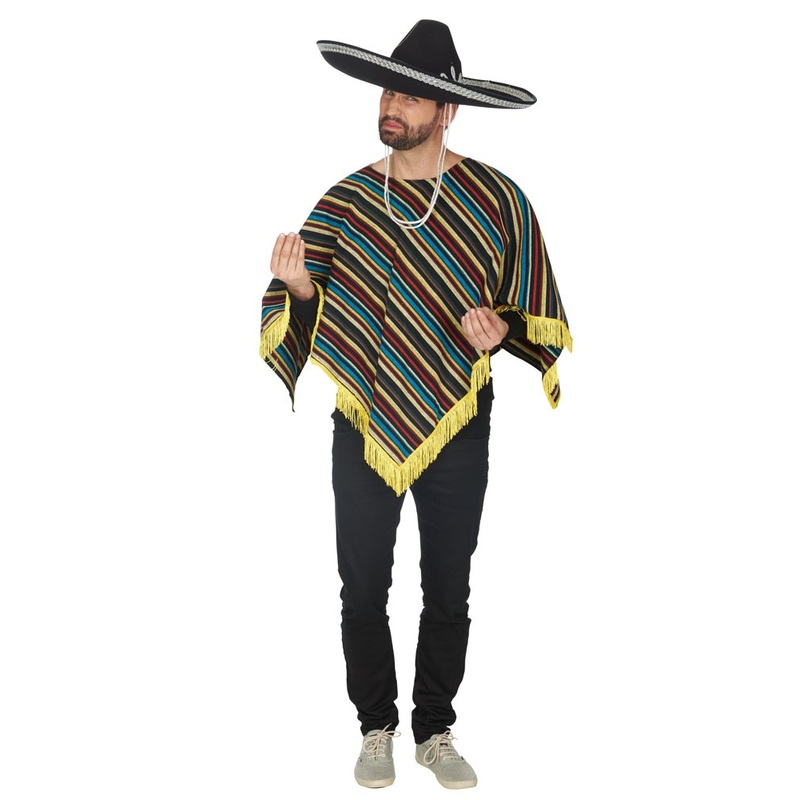 Mexican men's poncho Carlos