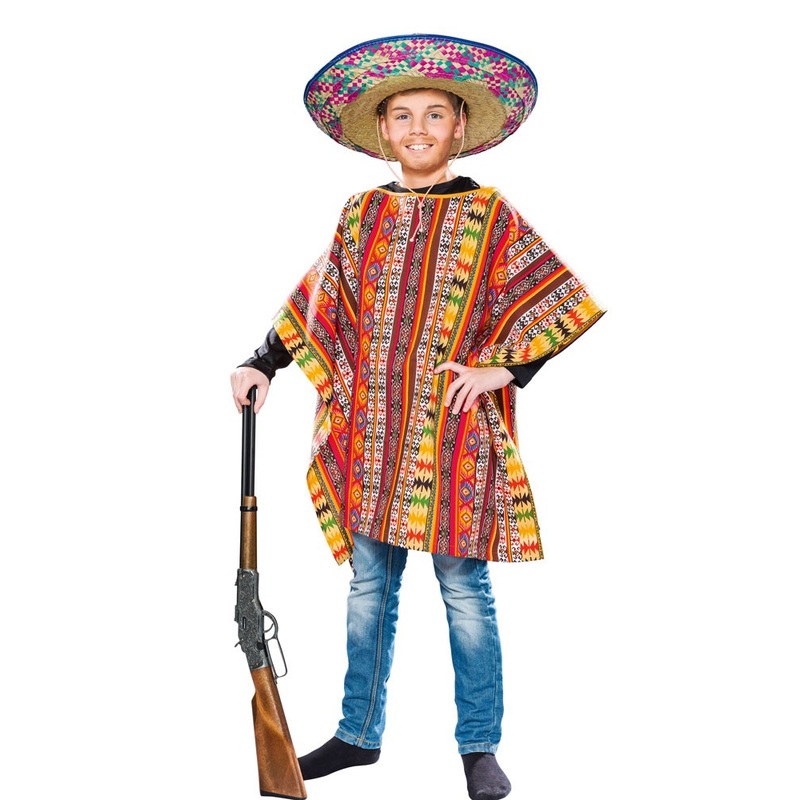Mexican Paolo children's poncho