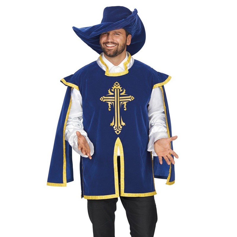 Musketeer Aleandro men's costume 50-52