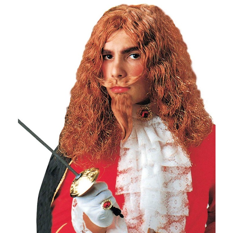 Musketeer child wig with beard