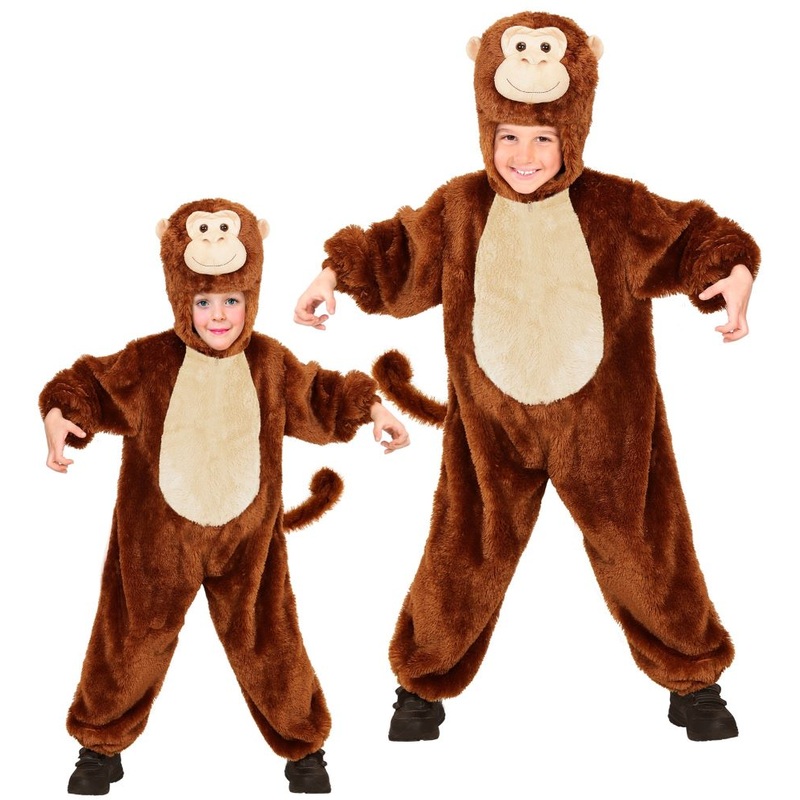 Plush monkey costume for kids 98