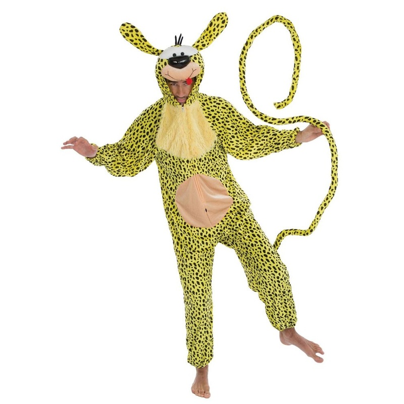 Superhero Marsupilli costume yellow-black unisex