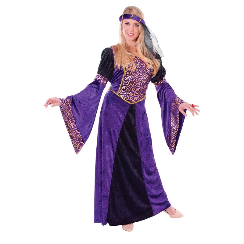 Violet damsel ladies costume