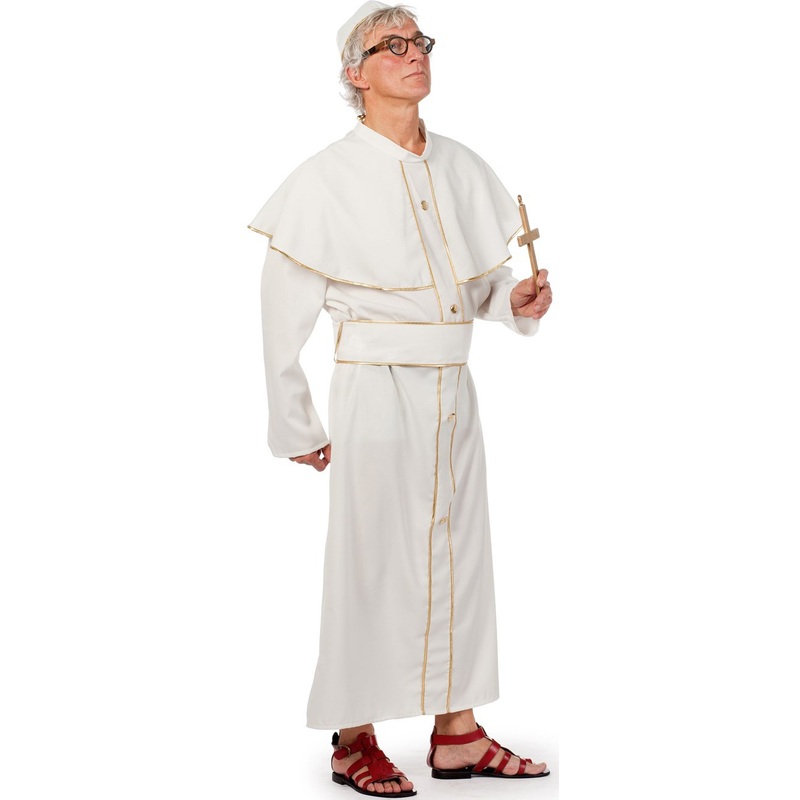 White Saint Paul papal robe 50